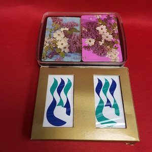 Vintage Playing Cards Set of 2