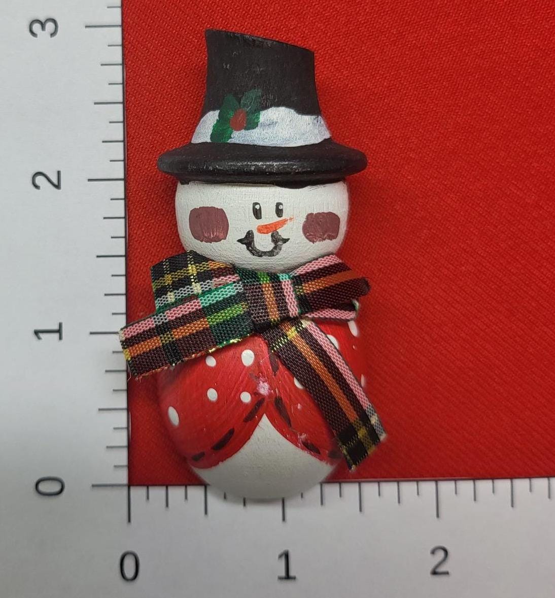 クリスマスピンブローチ：サンタ、スノーマン、ギフトボックス - 5個