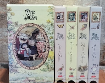 The Wind in the Willows Four Seasons VHS-boxset 1996 Geteste toneelstukken