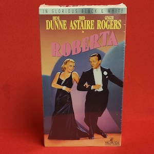 Roberta VHS New Sealed  Irene Dunne Fred Astaire Ginger Rogers Randolph Scott