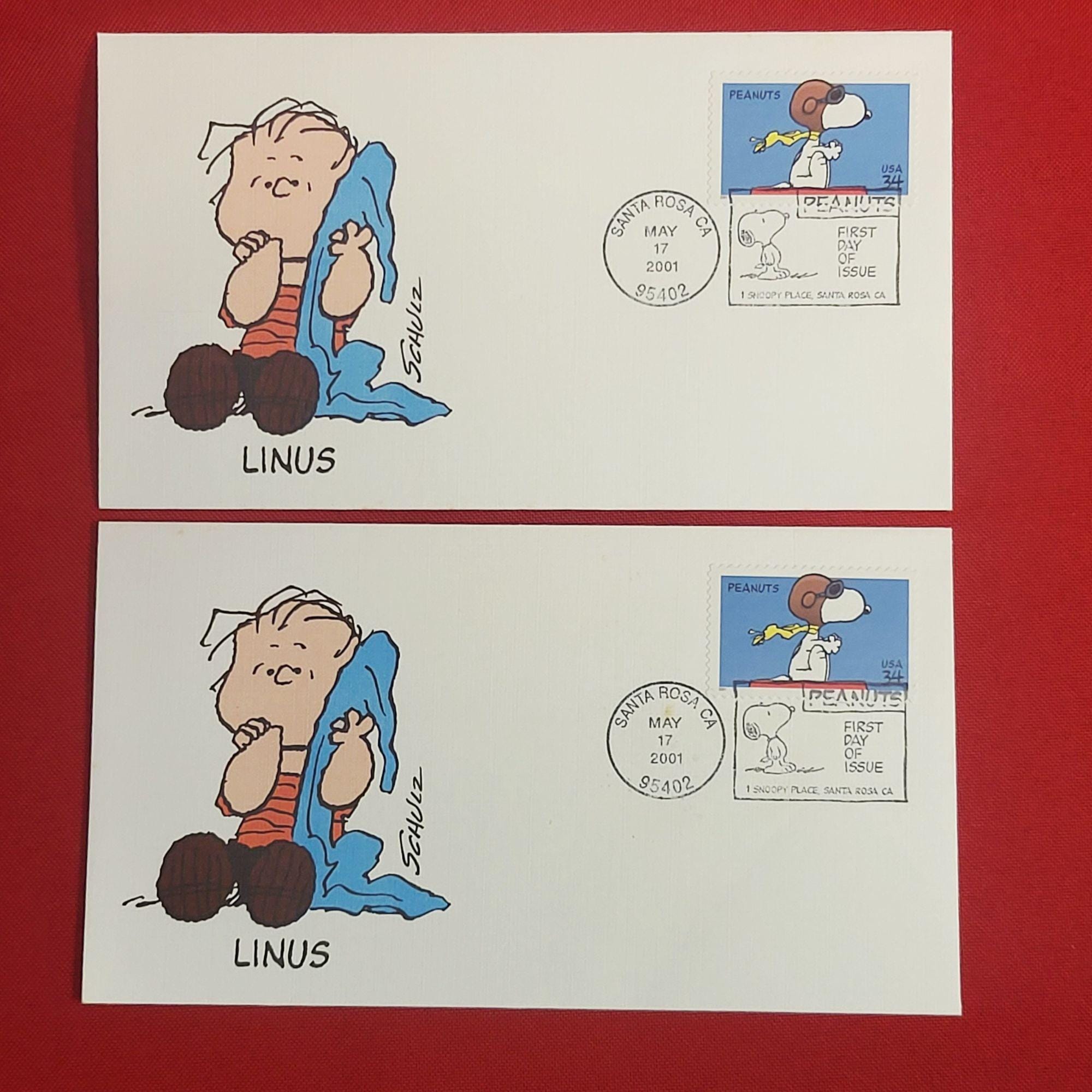 2001 Snoopy Stamp - Etsy