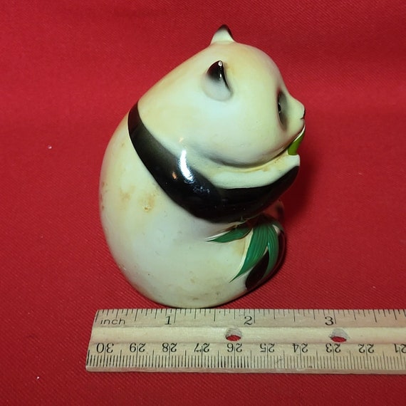 Vintage Ceramic Panda Bear Pencil Sharpener - Etsy