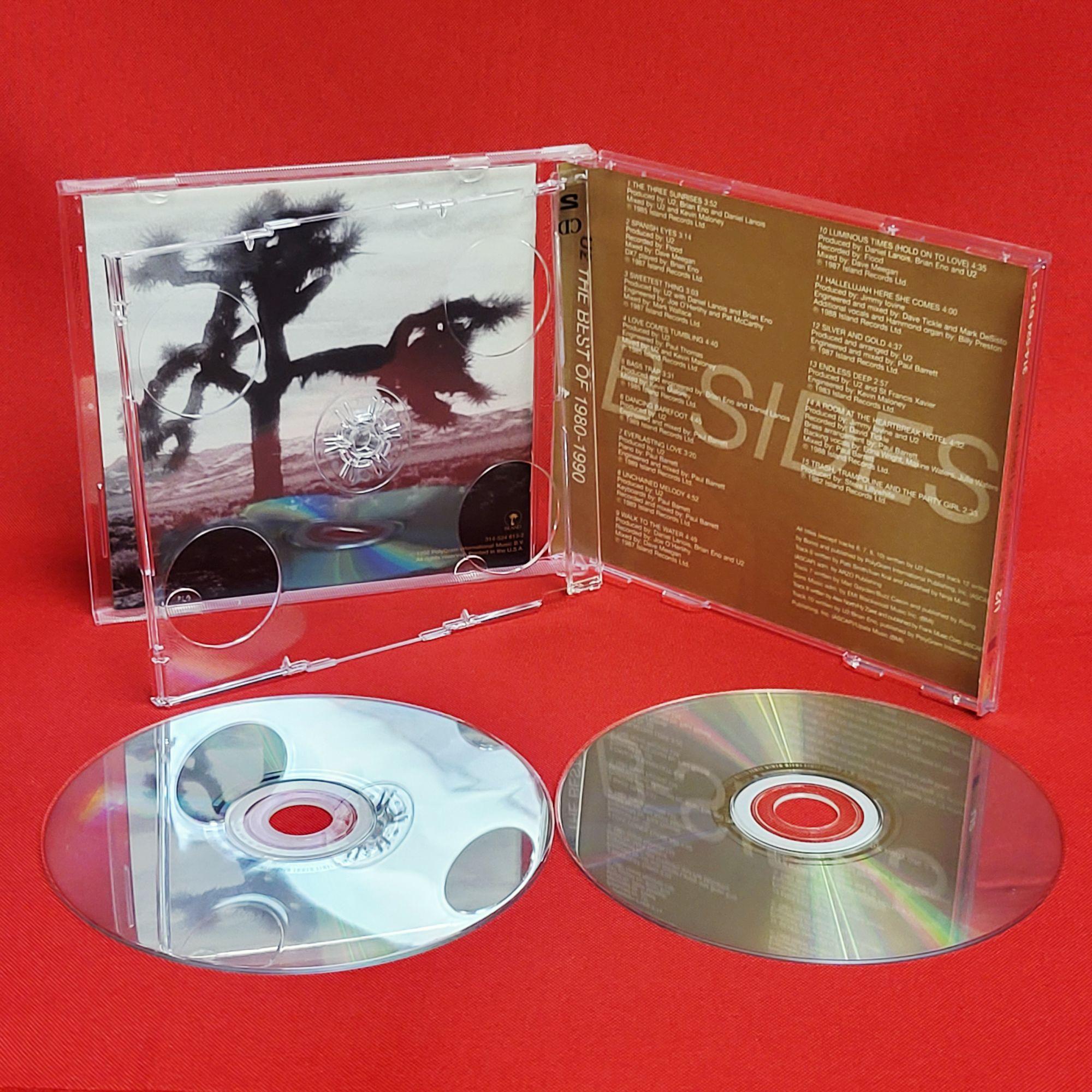U2 the Best of 1980-1990 CD 1998 - Etsy