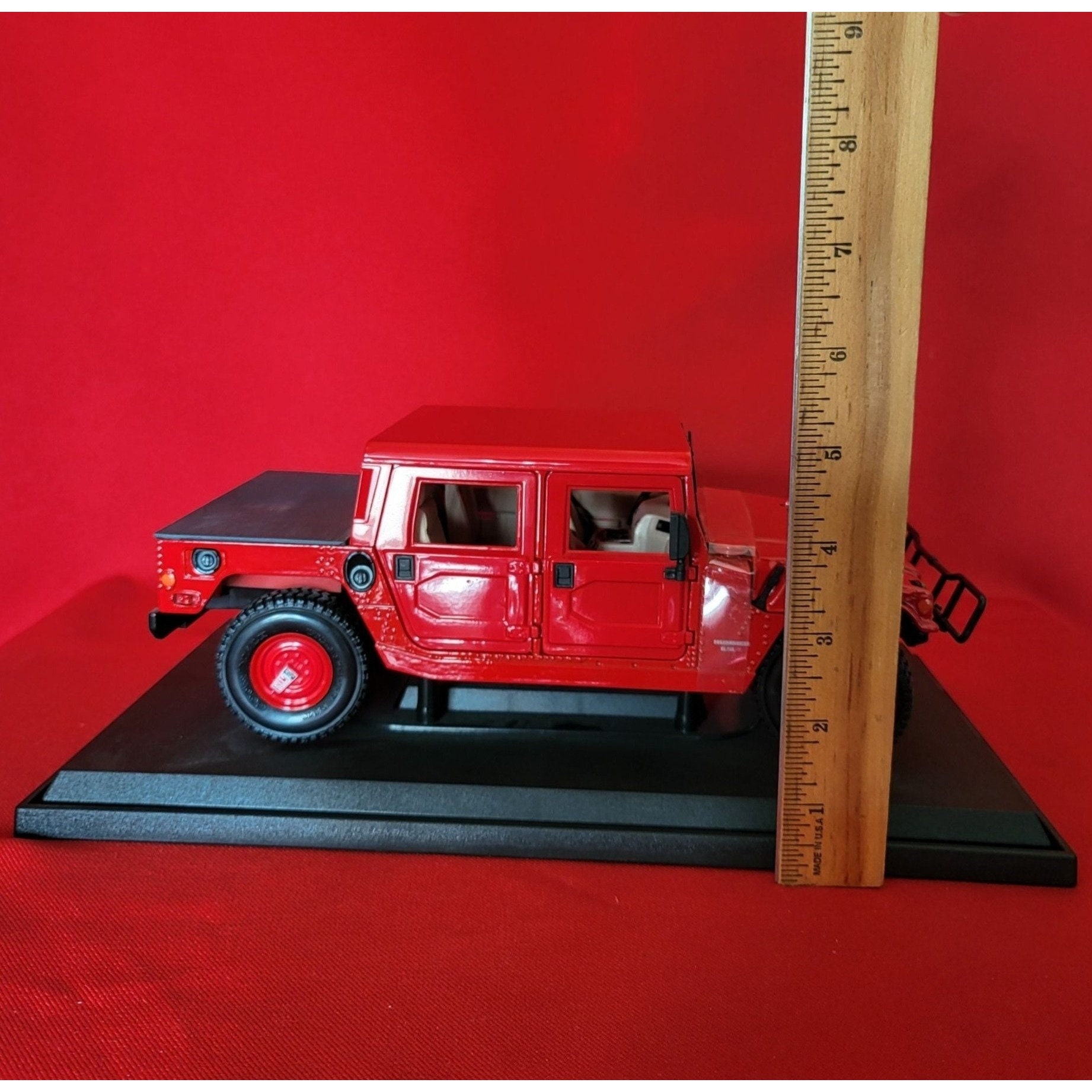 Maisto Diecast Red Hummer Hard Top 1998 - Etsy