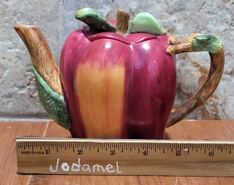 【アップルティーページ】 Vintage Apple Leaf Tea Set 8 Pcs - Etsy Hong Kong