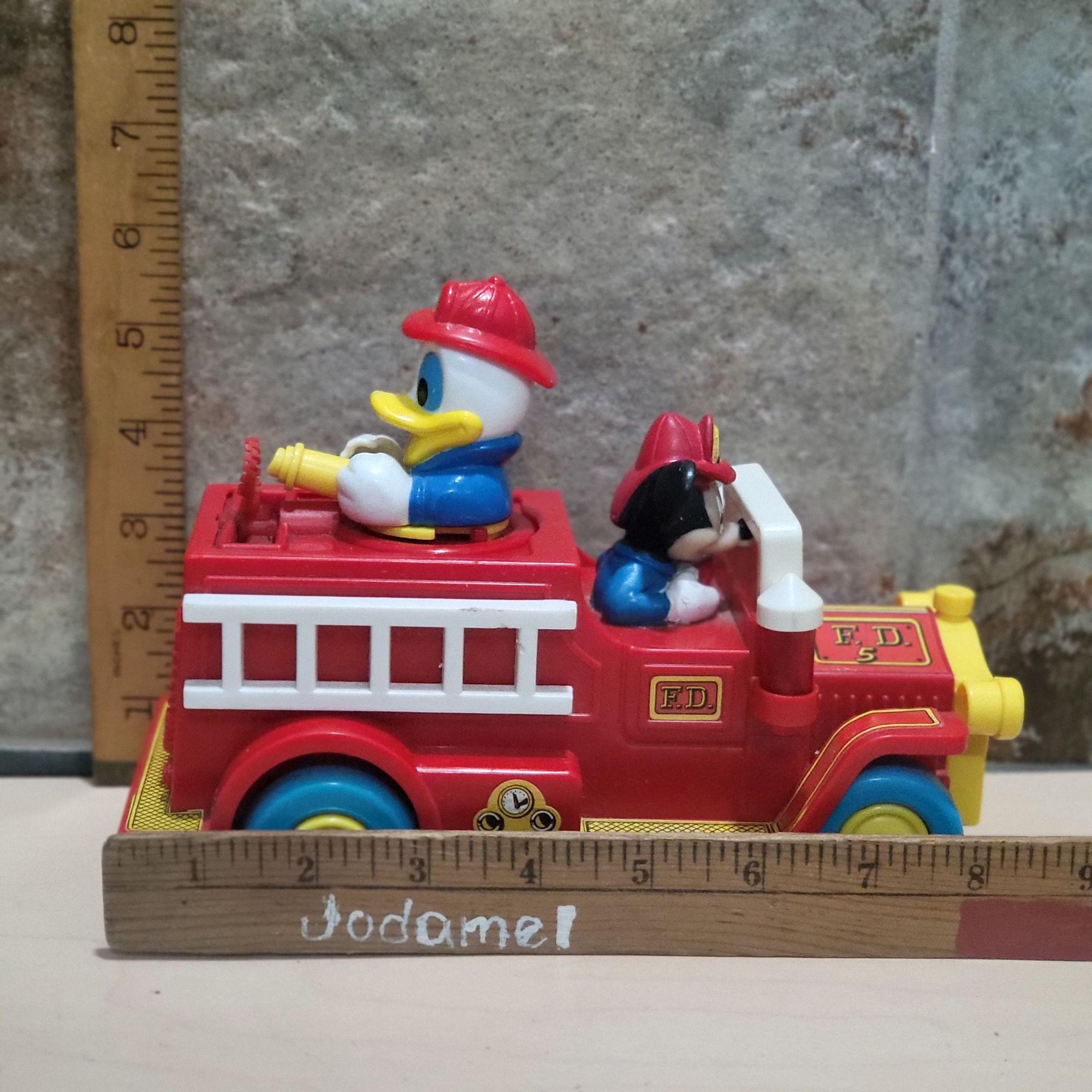 ヴィンテージ消防車 ミッキーマウス ドナルドダック - Etsy 日本
