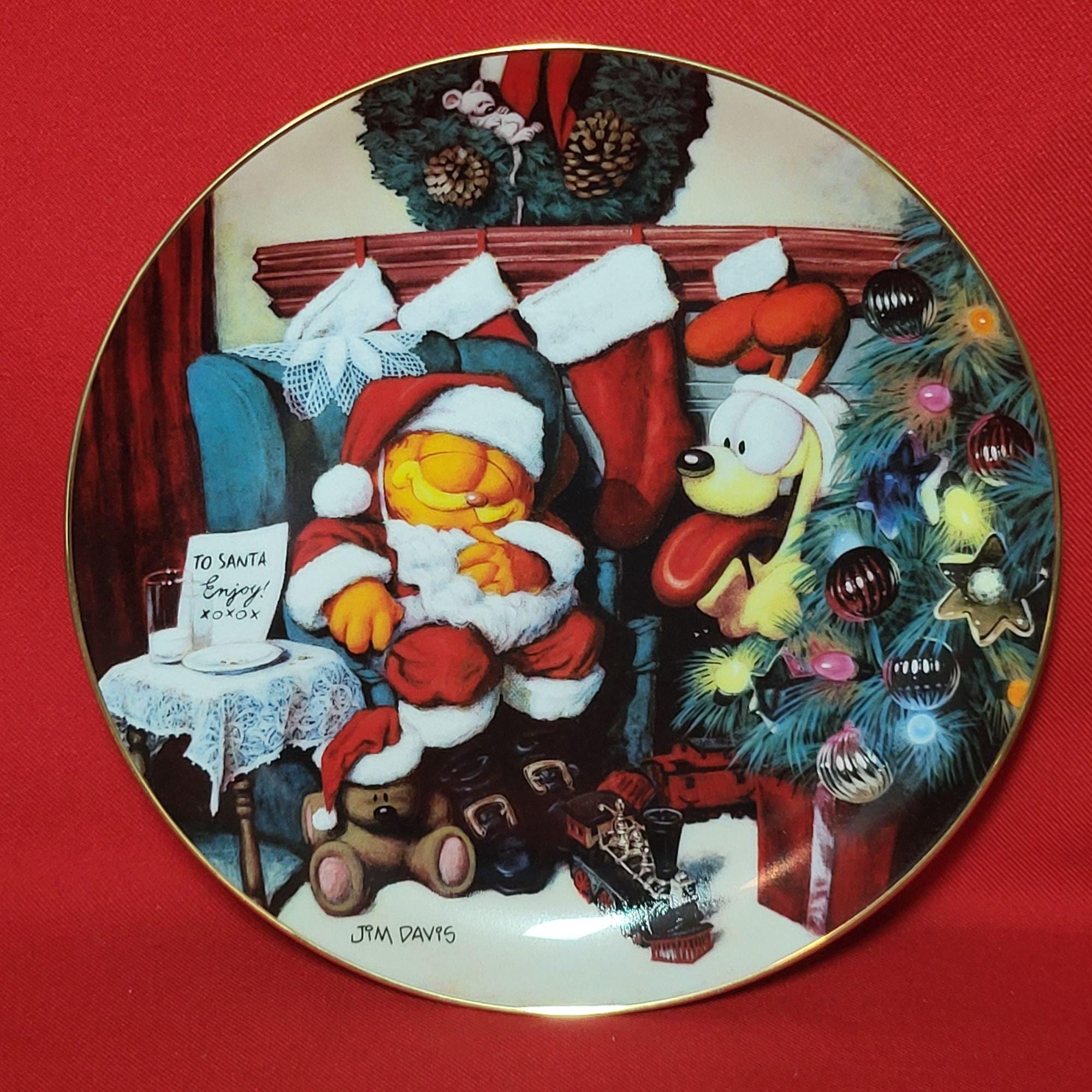 Garfield Christmas Collectibles - Etsy