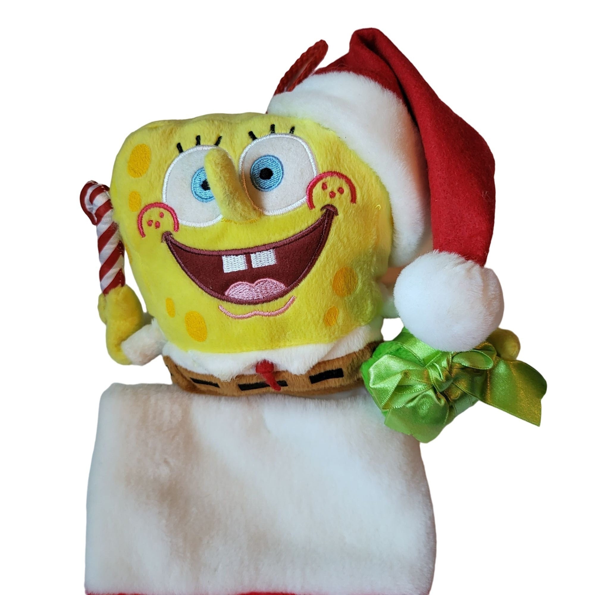 NWT 20” Spongebob Squarepants Christmas Stocking Viacom Kurt S. Adler  Holiday