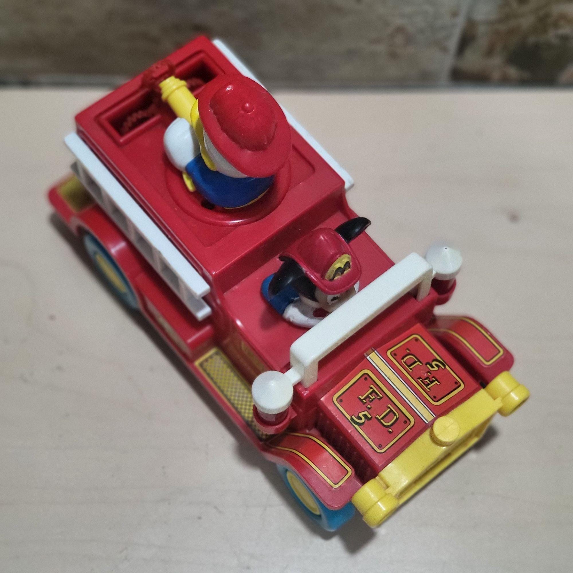 ヴィンテージ消防車 ミッキーマウス ドナルドダック - Etsy 日本