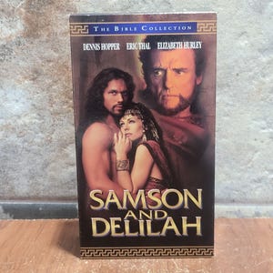 The Bible Collection Samson and Delilah VHS Box Set 1997