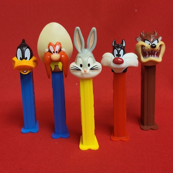 VTG Looney Tunes Pez Dispensers Daffy Duck Yosemite Sam Bugs Bunny