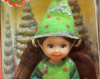 Kelly Club Christmas Tree Chelsie Doll Ornament Mattel 2001