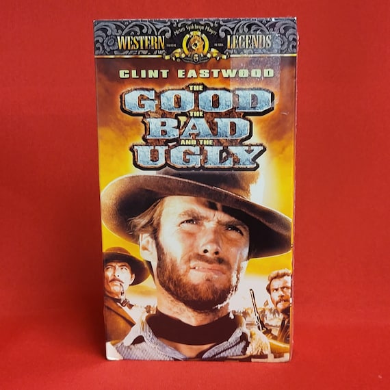 The Good the Bad and the Ugly VHS New Sealed Clint Eastwood