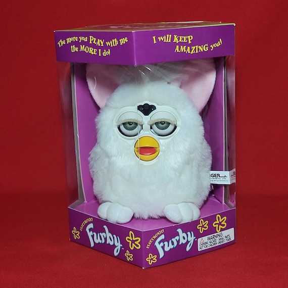 VTG Electronic White Furby Snowball Model 70-800 Tiger 1998 NIB - Etsy