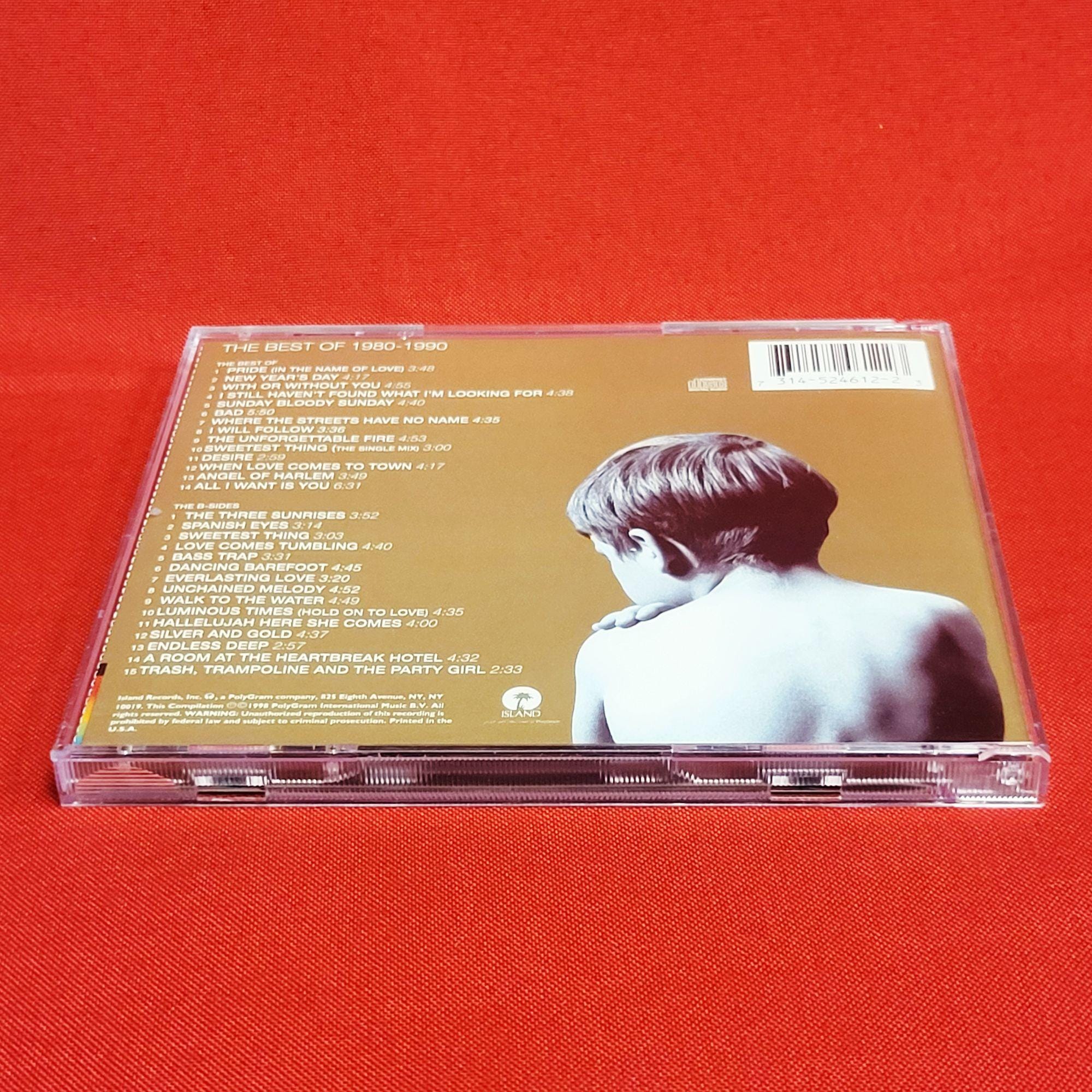 U2 the Best of 1980-1990 CD 1998 - Etsy