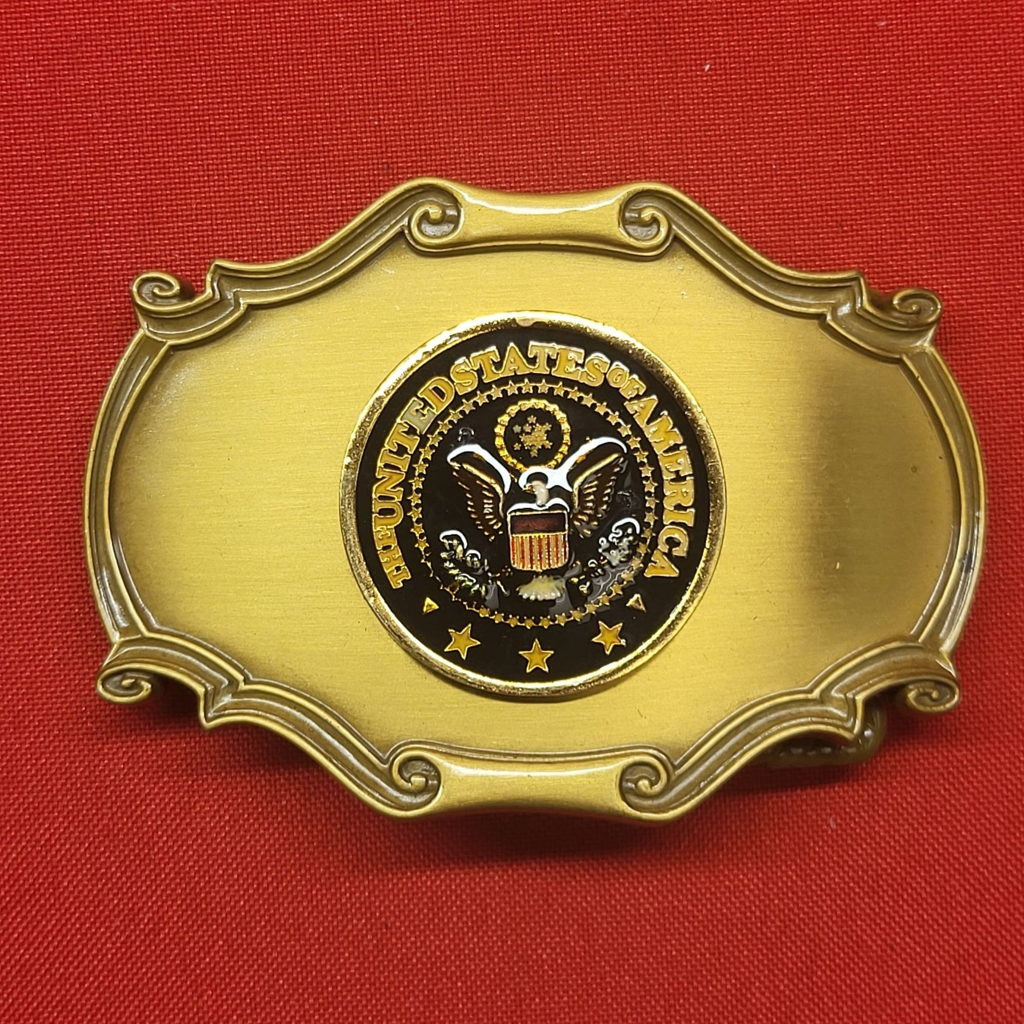 小物 1978 Patriotic USA Belt Buckle Suede 1978 Patriotic USA Belt Buckle Suede