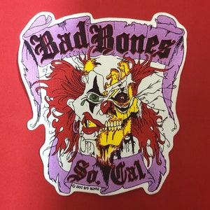 Vintage Bad Bones Southern California 1993 Collectible Patch