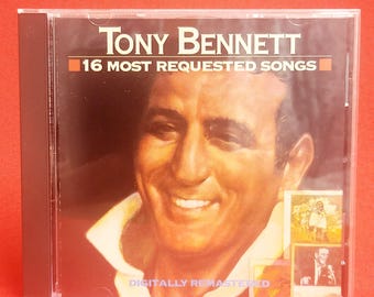Tony Bennett 16 Most Requested Songs CD 1986 - Etsy