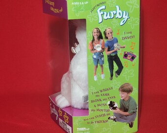 VTG Electronic White Furby Snowball Model 70-800 Tiger 1998 NIB - Etsy