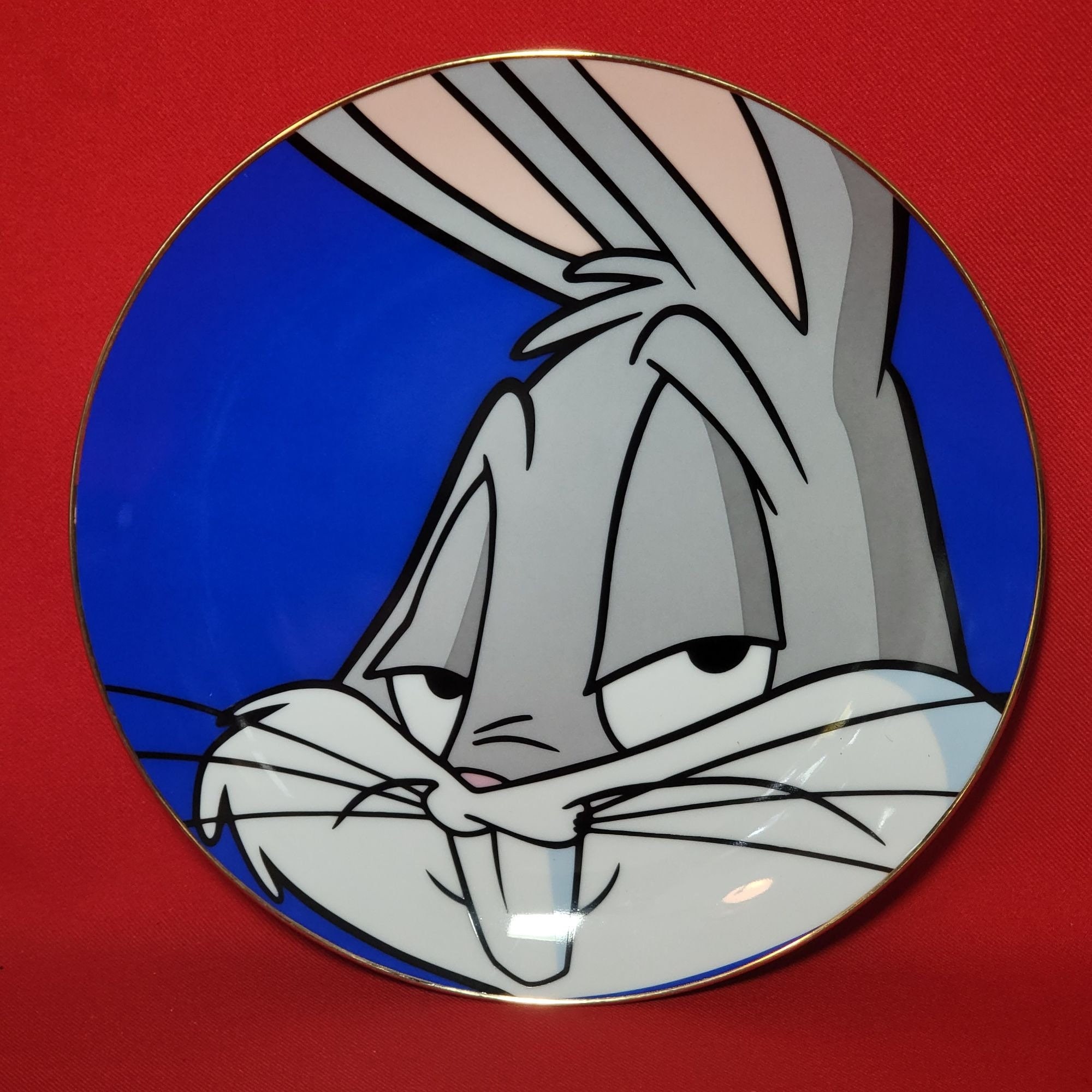 Vintage Bugs Bunny Collectors Plate 1997 Warner Brothers - Etsy