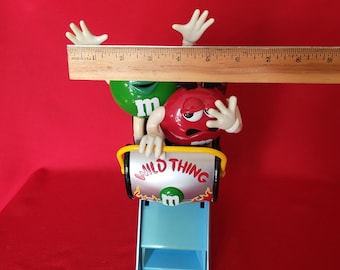 M & M Wild Thing Roller Coaster Dispenser Classic Collectible 2nd