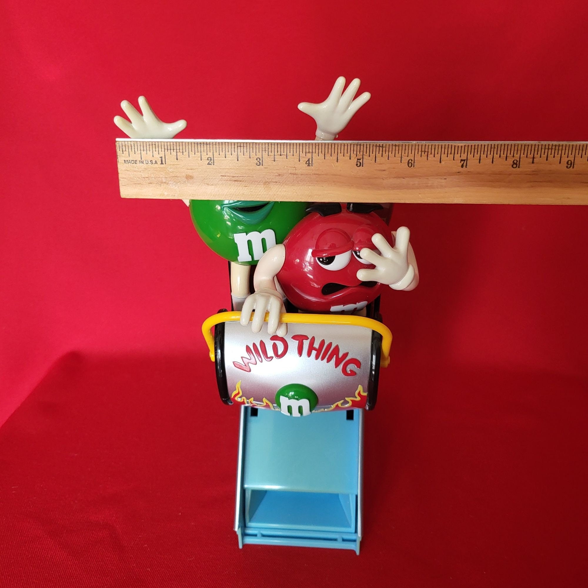 M & M Wild Thing Roller Coaster Dispenser Classic Collectible 2nd