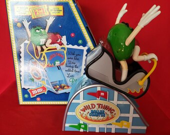 M & M Wild Thing Roller Coaster Dispenser Classic Collectible 2nd