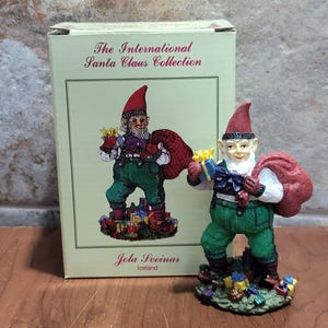 Colección internacional de Papá Noel Jola Sveinar Figura de Islandia 1998