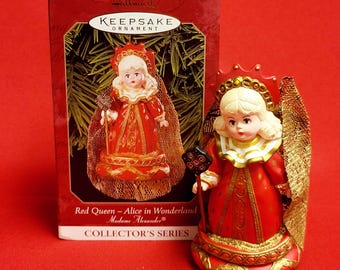 Vintage Madame Alexander Red Queen Alice in Wonderland Christmas