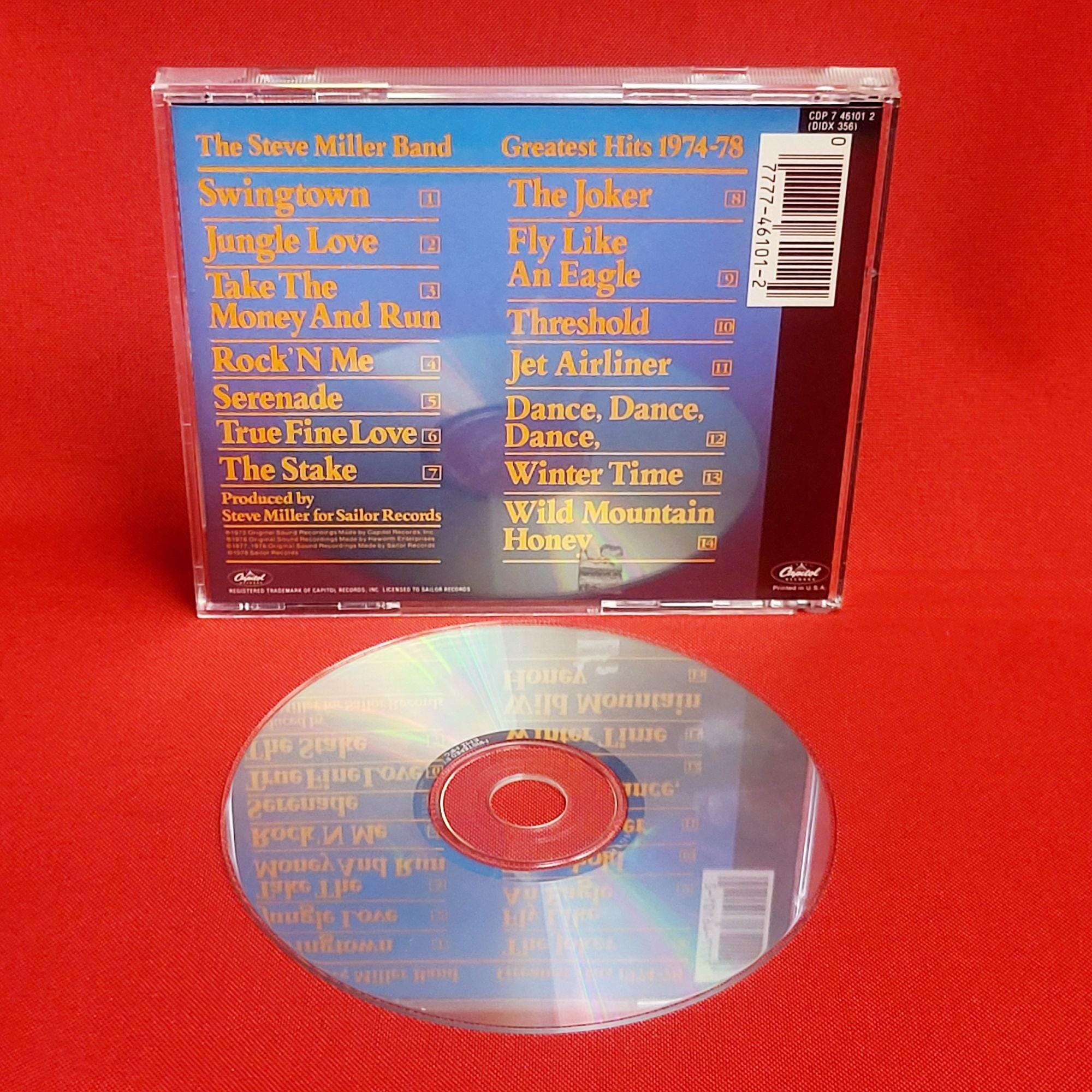 Steve Miller Band Greatest Hits 1974-1978 Audio CD - Etsy