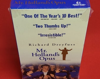 Mr Hollands Opus Richard Dreyfuss VHS New Sealed - Etsy