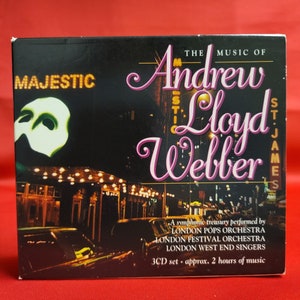 Vintage The Music of Andrew Lloyd Webber 3 CD Compilation 1995