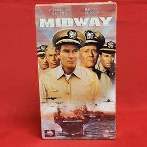 Midway VHS New Sealed Charlton Heston Henry Fonda