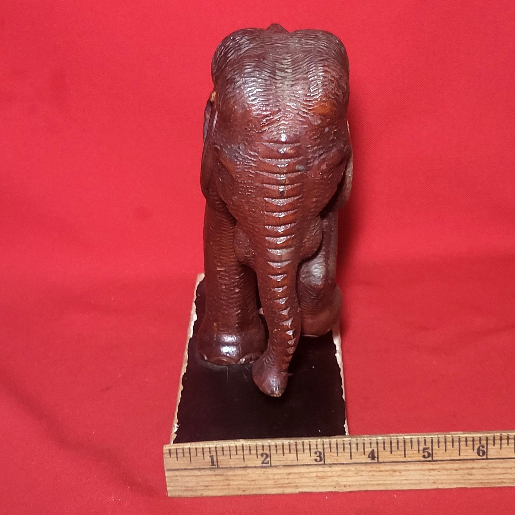 VTG 木彫り象の彫刻 室内装飾 - Etsy 日本