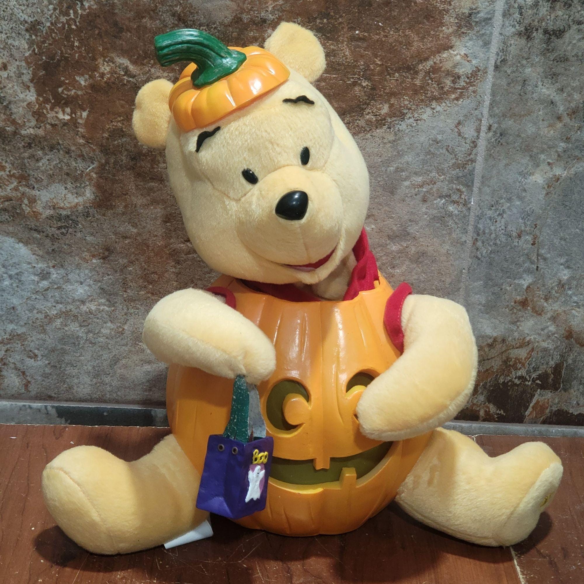 Disney Gemmy Winnie the Pooh Halloween Animated Plush Toy 2001 - Etsy