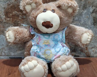 Xavier Roberts Teddy Bear 1983 1984 Furskins Plush 22” Cabbage