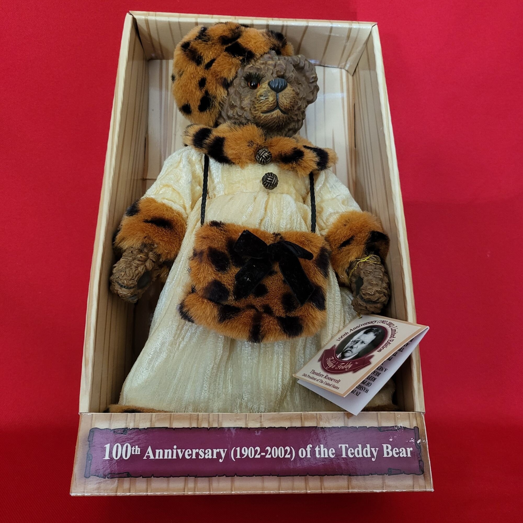 【 希少 】キッズベア　テディベア誕生100周年記念1902-2002 キッズベア 「テディベア誕生100周年記念」 1902-2002 - メルカリ