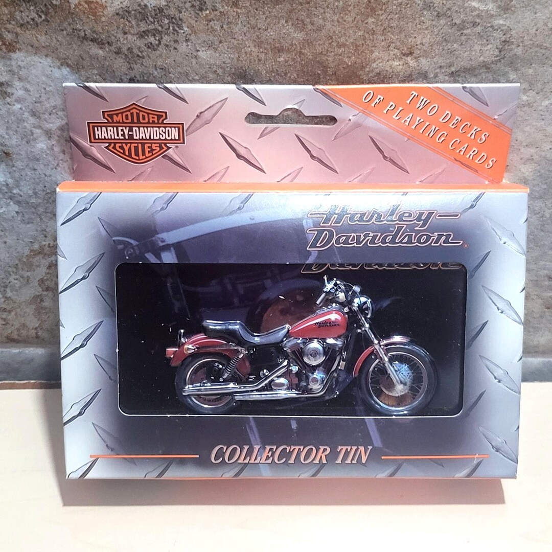 Harley Davidson Numbered Limited Edition Playing Cards in Tin 2 Decks 1999 - Etsy Harley Davidson Numbered Limited Edition Playing Cards in Tin 2 Decks 1999 - Etsy