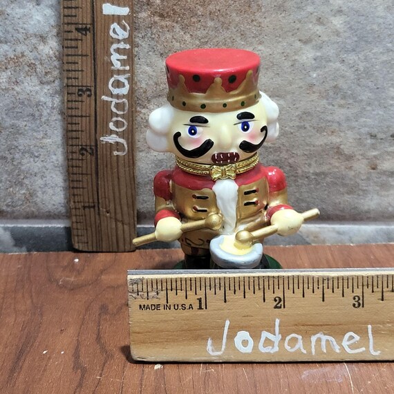 Porcelain Drummer Nutcracker Trinket Box - image 9