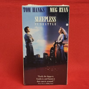 Sleepless in Seattle Tom Hanks Meg Ryan 1993 VHS New Sealed