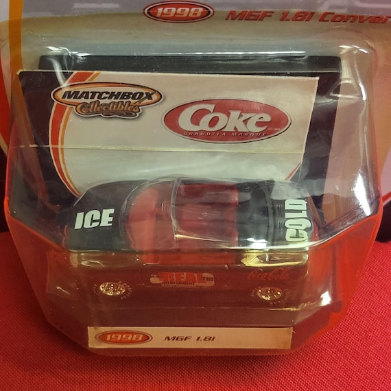 Coca Cola Matchbox Collectibles 97368 1998 M6F 181 Convertible