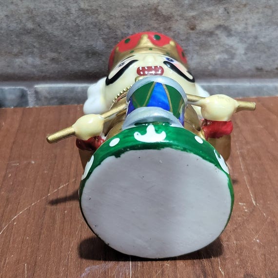 Porcelain Drummer Nutcracker Trinket Box - image 4