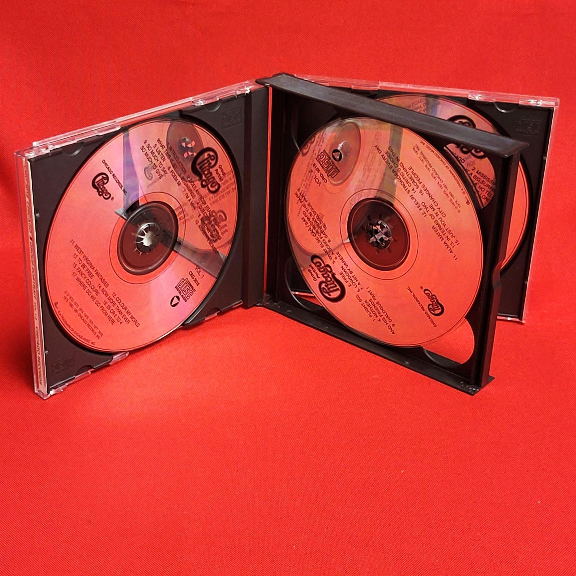 シカゴ/グループ・ポートレイト シカゴ・グループ・ポートレート Vol.1-4 4枚組 1991 CD サイン入り