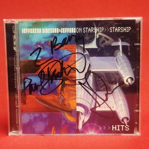 Signed Jefferson Airplane/Starship Hits CD - 2 Discs (1998)