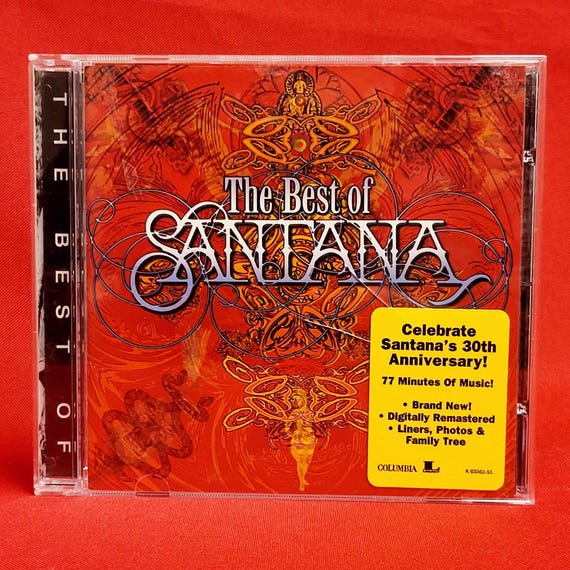 The Best of Santana Audio CD 1998 - Etsy