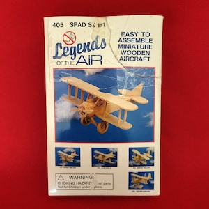 Legends of the Air Miniature Wooden Aircraft Kit 405 SPAD SX 111