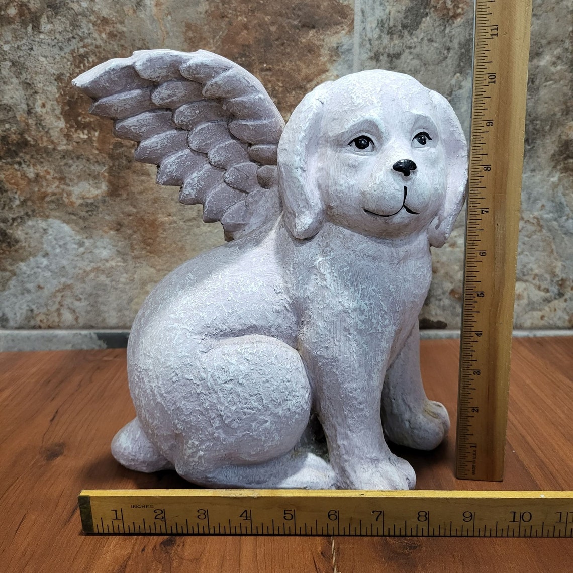 Angel Puppy Dog With Wings Memorial Statue Home Garden Decor - Etsy