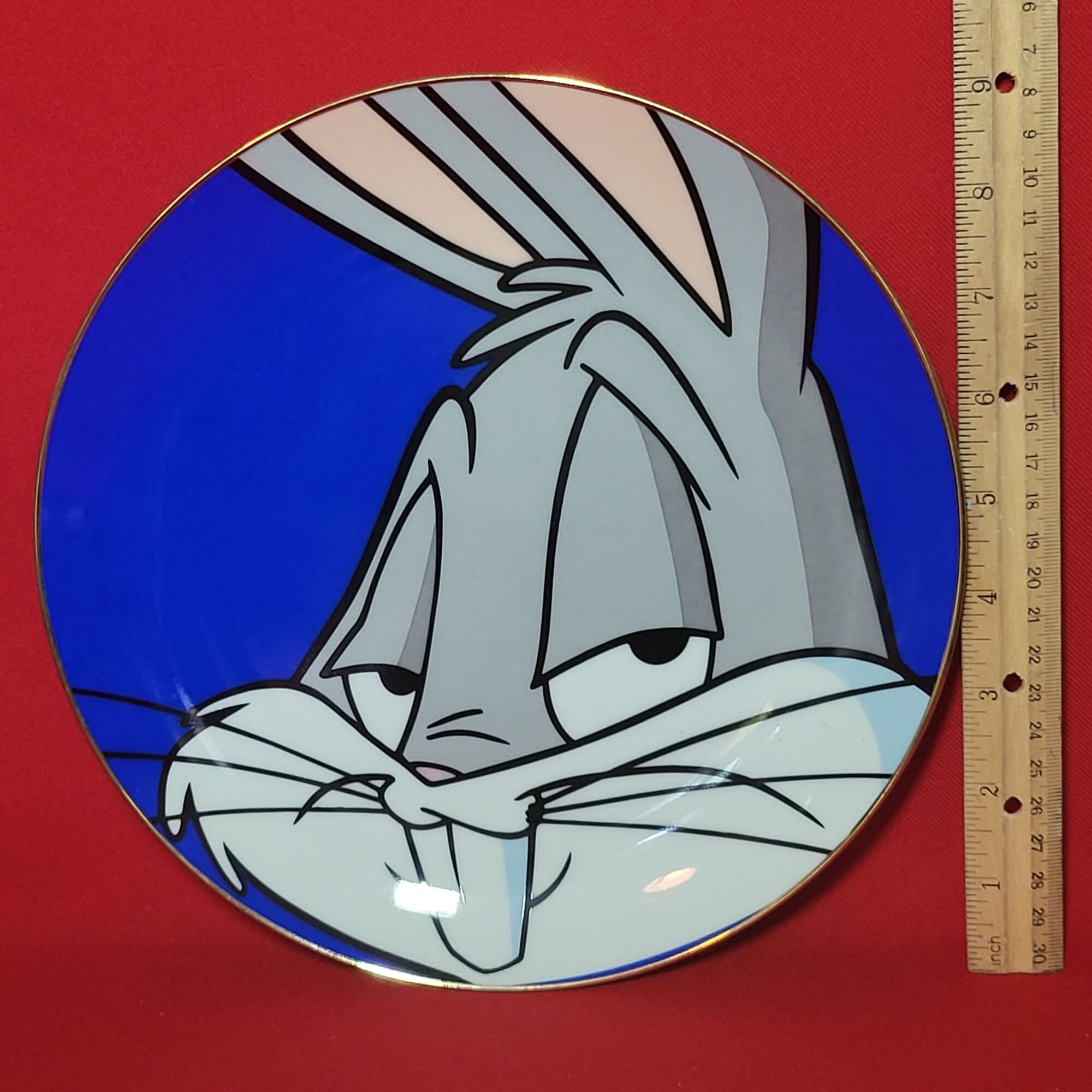 Vintage Bugs Bunny Collectors Plate 1997 Warner Brothers - Etsy