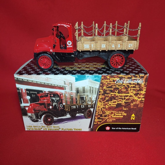 TEXACO 1918 Mack AC Bulldog Flatbed Truck Special Edition NIB - Etsy