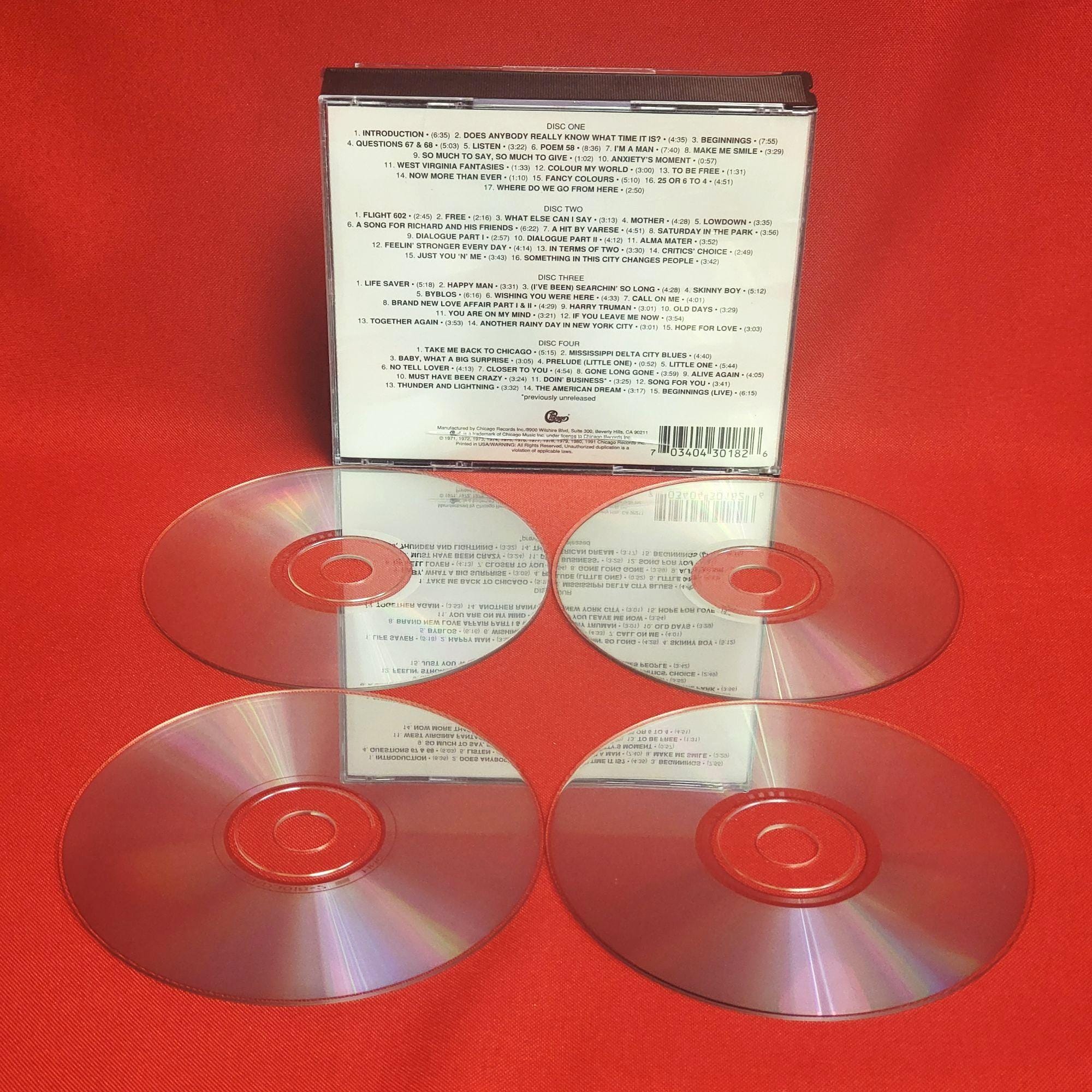 シカゴ・グループ・ポートレート Vol.1-4 4枚組 1991 CD サイン入り